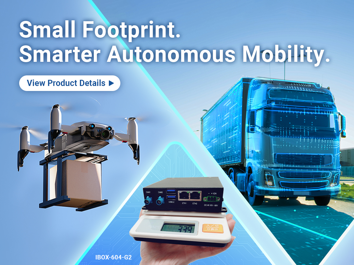 The World’s Lightest Compact AI Computer: SINTRONES’ IBOX-604-G2 Transforms Autonomous Mobility