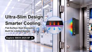 SINTRONES Unveils SBOX-2625-SF: Ultra-Slim Flat-Surface Fanless Computer for Space-Constrained Industrial Enclosures